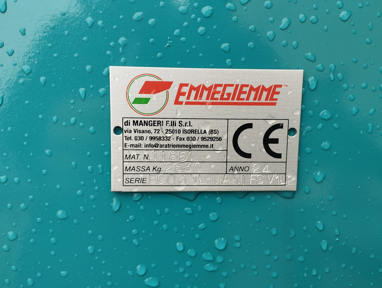 Emmegiemme ecoaratro nuovo ECO 6 XL MAXI FS V1LM2 - Plow: picture 2 Emmegiemme ecoaratro nuovo ECO 6 XL MAXI FS V1LM2 - Plow: picture 2