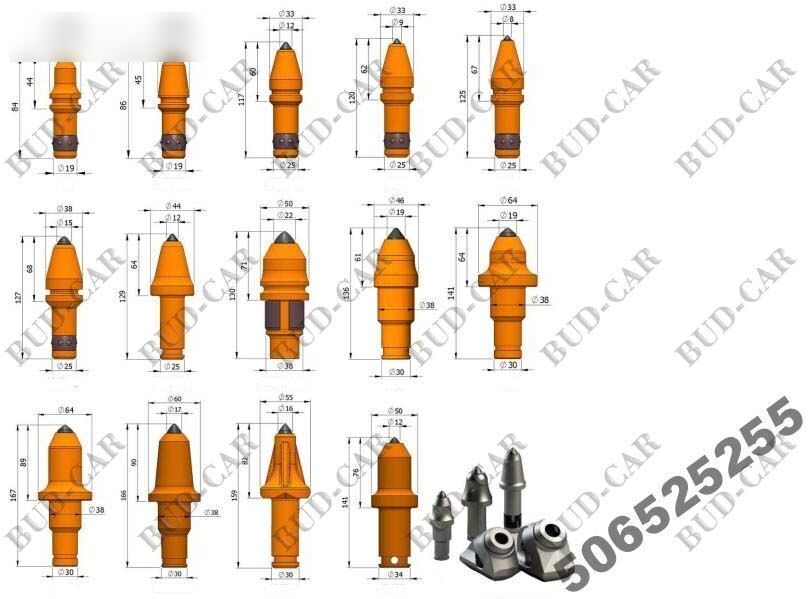 Spare parts for Cold planer New węglikiem spiekanym Rock Combo  for asphalt milling machine: picture 15