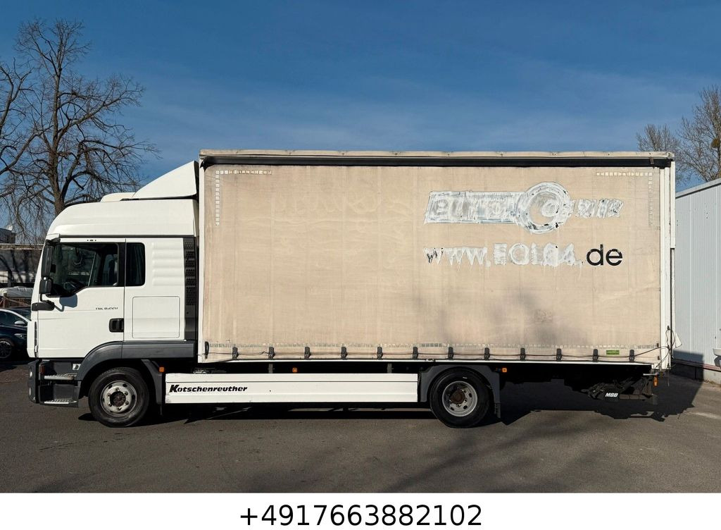 MAN TGL 8.220/Schlafkabine/Autom./6m/Edscha - Curtain side van: picture 4 MAN TGL 8.220/Schlafkabine/Autom./6m/Edscha - Curtain side van: picture 4