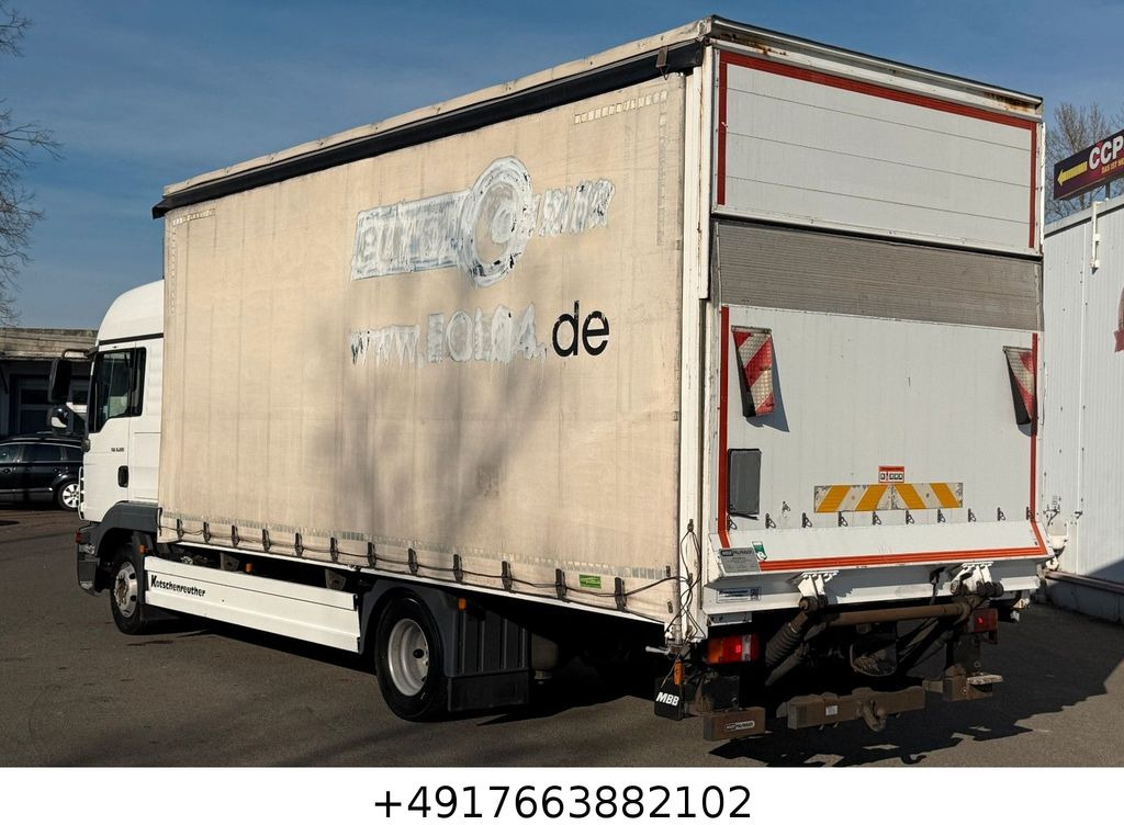 MAN TGL 8.220/Schlafkabine/Autom./6m/Edscha - Curtain side van: picture 2 MAN TGL 8.220/Schlafkabine/Autom./6m/Edscha - Curtain side van: picture 2