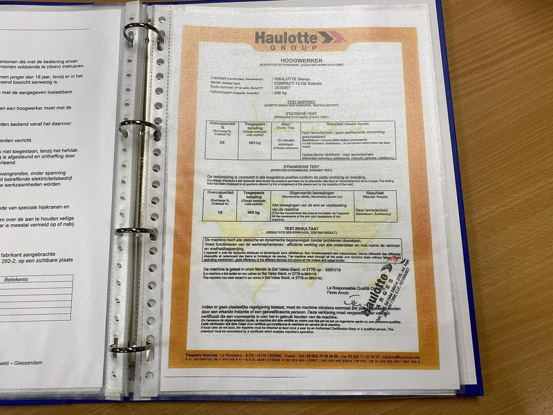 Aerial platform Haulotte Compact 12DX, Schaar hoogwerker, 4X4 Diesel: picture 19 Aerial platform Haulotte Compact 12DX, Schaar hoogwerker, 4X4 Diesel: picture 19