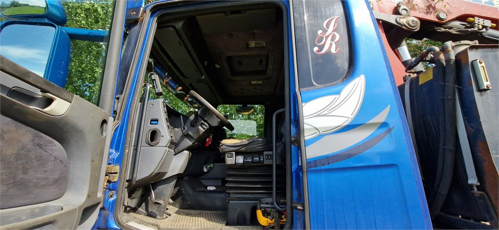 Autotransporter truck, Crane truck Scania R480: picture 29