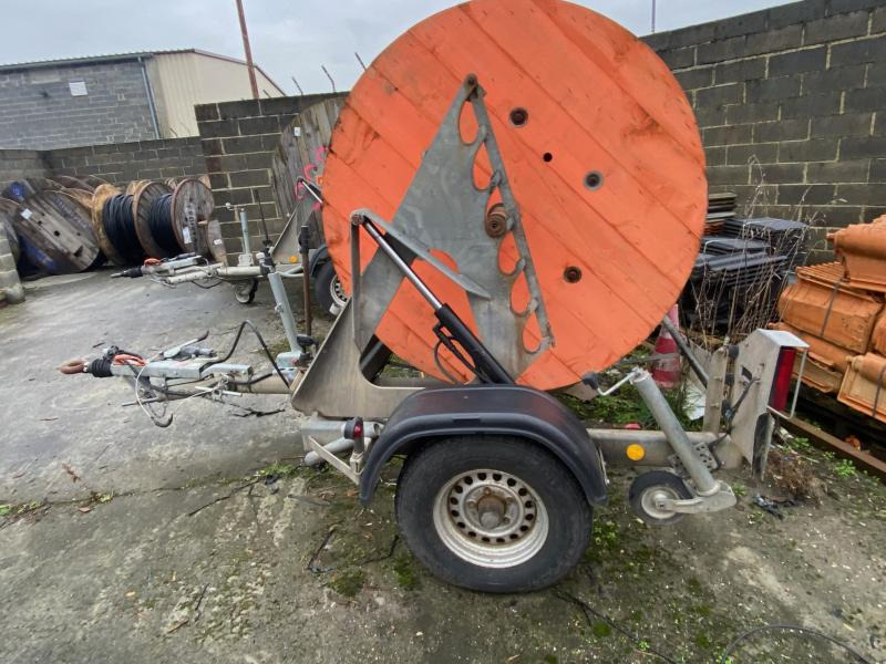 ECV PORTE TOURET 1M20 - Cable drum trailer: picture 2 ECV PORTE TOURET 1M20 - Cable drum trailer: picture 2
