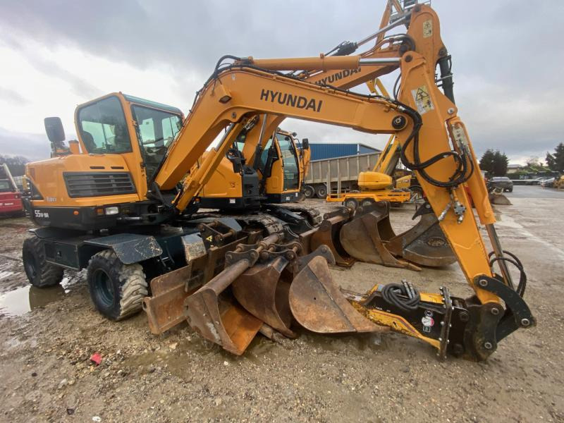 Hyundai ROBEX 55W-9A - Wheel excavator: picture 3 Hyundai ROBEX 55W-9A - Wheel excavator: picture 3