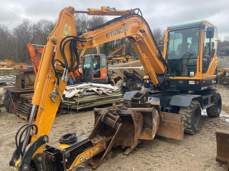 Hyundai ROBEX 55W-9A - Wheel excavator: picture 1 Hyundai ROBEX 55W-9A - Wheel excavator: picture 1