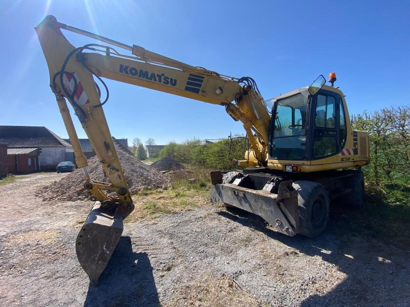 Komatsu PW 130ES-6K - Wheel excavator: picture 1 Komatsu PW 130ES-6K - Wheel excavator: picture 1