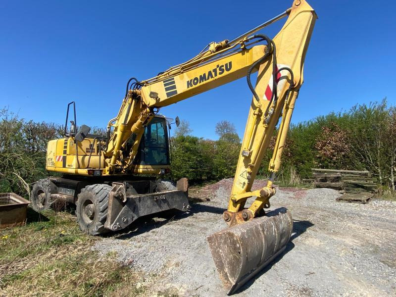 Komatsu PW 130ES-6K - Wheel excavator: picture 2 Komatsu PW 130ES-6K - Wheel excavator: picture 2