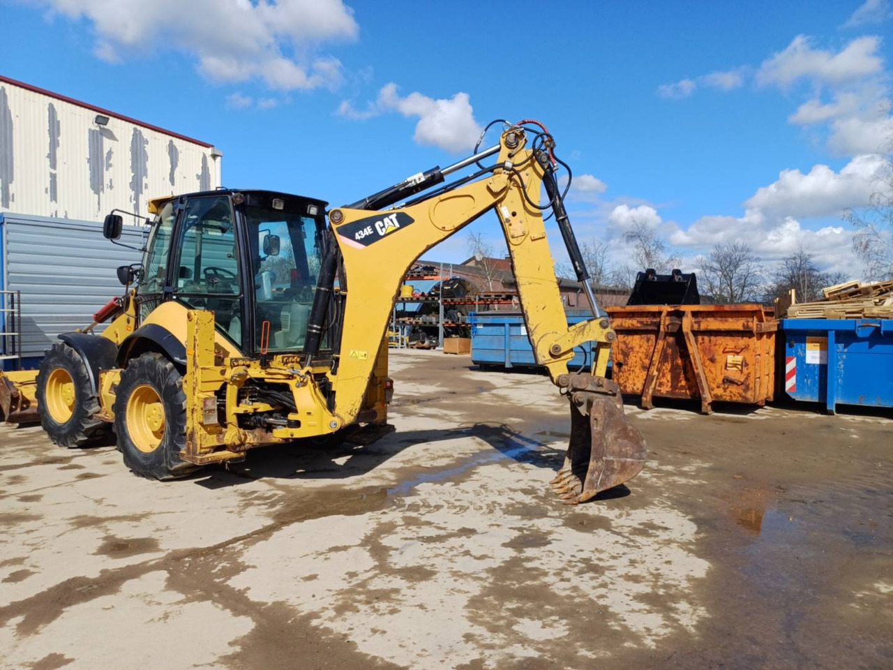 Backhoe loader CAT 434E: picture 14