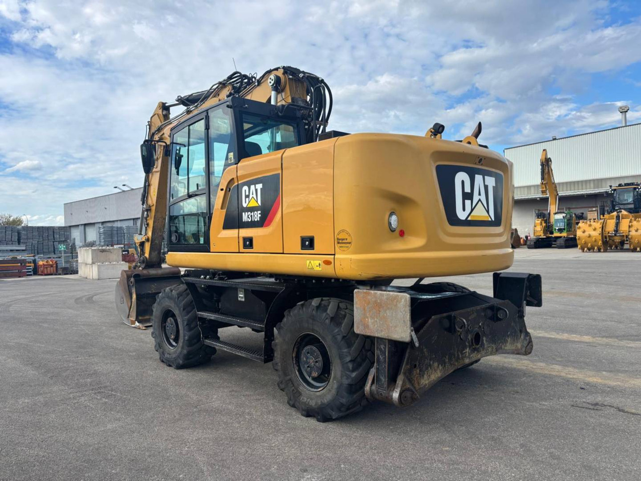 CAT M318F IVC - Wheel excavator: picture 4 CAT M318F IVC - Wheel excavator: picture 4