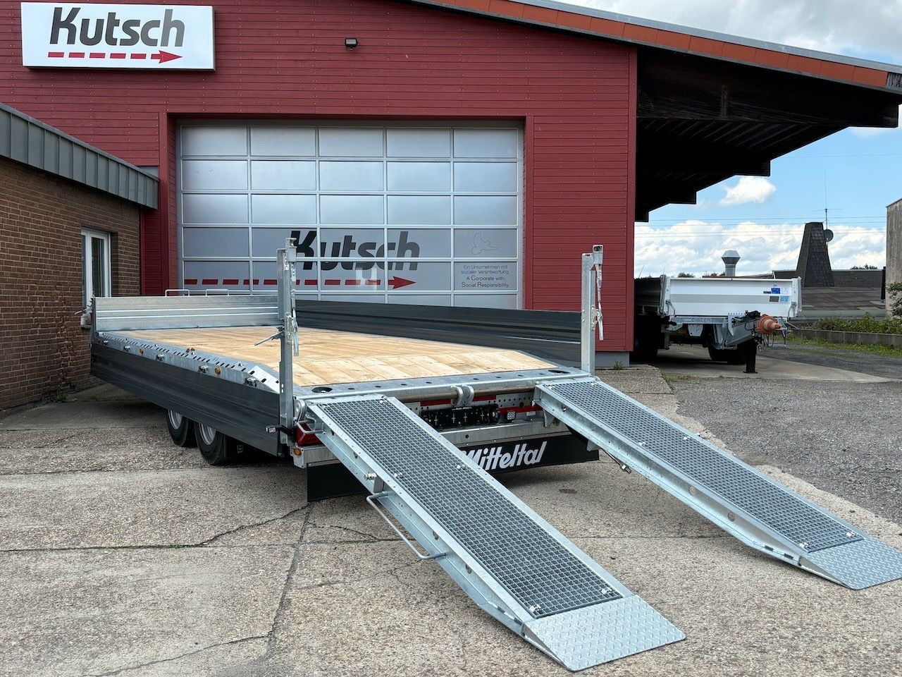 Low loader trailer Müller-Mitteltal ETÜ-TA-R 11,9 Tieflader,  LED, Rundum: picture 14