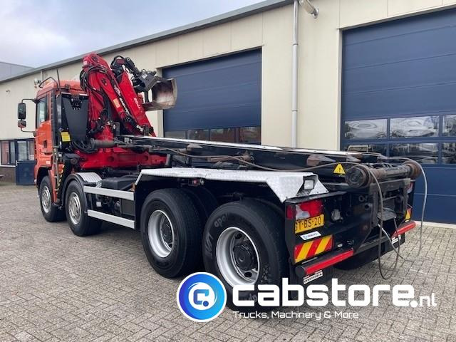 MAN TGA 41.440 8X4 BB Palfinger Epsilon Z-Kraan bouwjaar 2011 + NCH 30 Ton's Kabel-containersyteem - Handgeschakeld - Bouwjaar 2007 - Km 582.782 - Cable system truck, Crane truck: picture 3 MAN TGA 41.440 8X4 BB Palfinger Epsilon Z-Kraan bouwjaar 2011 + NCH 30 Ton's Kabel-containersyteem - Handgeschakeld - Bouwjaar 2007 - Km 582.782 - Cable system truck, Crane truck: picture 3