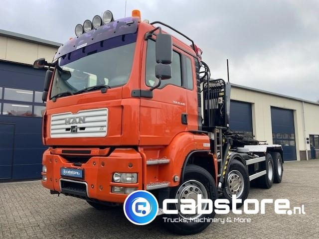 MAN TGA 41.440 8X4 BB Palfinger Epsilon Z-Kraan bouwjaar 2011 + NCH 30 Ton's Kabel-containersyteem - Handgeschakeld - Bouwjaar 2007 - Km 582.782 - Cable system truck, Crane truck: picture 2 MAN TGA 41.440 8X4 BB Palfinger Epsilon Z-Kraan bouwjaar 2011 + NCH 30 Ton's Kabel-containersyteem - Handgeschakeld - Bouwjaar 2007 - Km 582.782 - Cable system truck, Crane truck: picture 2