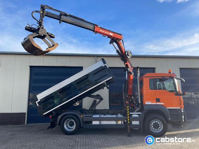 MAN TGS 18.320 4X4H BL EEV Euro 5 - ATLAS 126.3E Laadkraan - 2-zijdige kipper - Bouwjaar 2013 - Km 205.974 !! - Good condition - NL Truck - Crane truck: picture 3 MAN TGS 18.320 4X4H BL EEV Euro 5 - ATLAS 126.3E Laadkraan - 2-zijdige kipper - Bouwjaar 2013 - Km 205.974 !! - Good condition - NL Truck - Crane truck: picture 3
