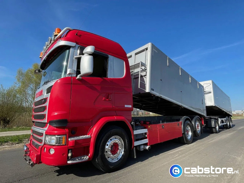 Scania LB6X2*4HNB Euro 6 - Year 2016 - RETARDER - ALUMINIUM kipper + FLOOR kipper aanhangwagen - Good Condition !! - Tank truck: picture 2 Scania LB6X2*4HNB Euro 6 - Year 2016 - RETARDER - ALUMINIUM kipper + FLOOR kipper aanhangwagen - Good Condition !! - Tank truck: picture 2