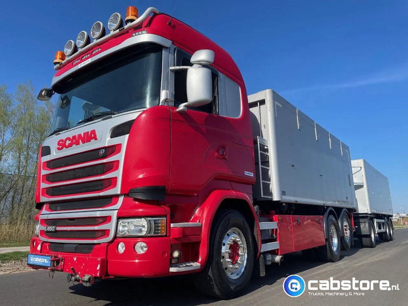 Scania LB6X2*4HNB Euro 6 - Year 2016 - RETARDER - ALUMINIUM kipper + FLOOR kipper aanhangwagen - Good Condition !! - Tank truck: picture 1 Scania LB6X2*4HNB Euro 6 - Year 2016 - RETARDER - ALUMINIUM kipper + FLOOR kipper aanhangwagen - Good Condition !! - Tank truck: picture 1