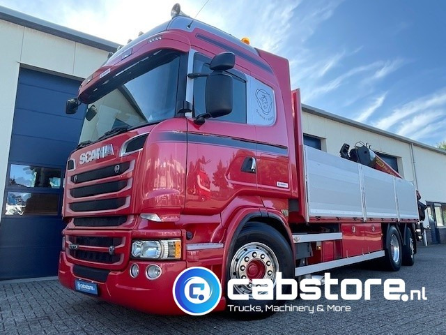 Scania R520 LB6X2*4HNB Euro 6 - Bouwjaar 2013 - Highline - Opticruise - Open box + Palfinger PK 24001-K B Autolaadkraan - Good condition ! - Crane truck: picture 2 Scania R520 LB6X2*4HNB Euro 6 - Bouwjaar 2013 - Highline - Opticruise - Open box + Palfinger PK 24001-K B Autolaadkraan - Good condition ! - Crane truck: picture 2