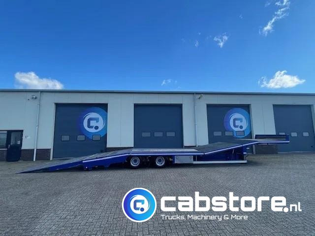 TURBO'S HOET SC22AA 2-assige oprij trailer Machine transporter - Uitschuif ramp !! - Year 2017 - Good condition - - Autotransporter semi-trailer: picture 3 TURBO'S HOET SC22AA 2-assige oprij trailer Machine transporter - Uitschuif ramp !! - Year 2017 - Good condition - - Autotransporter semi-trailer: picture 3