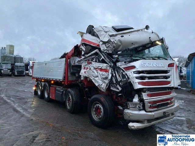 Scania R580 8X4 HIAB 244 EP-5 HIPRO ONLY PARTS - Dropside/ Flatbed truck, Crane truck: picture 1 Scania R580 8X4 HIAB 244 EP-5 HIPRO ONLY PARTS - Dropside/ Flatbed truck, Crane truck: picture 1