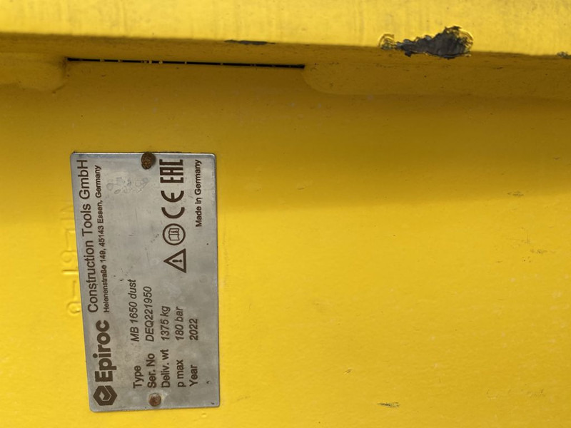 Epiroc MB1650D - Hydraulic hammer for Construction machinery: picture 2 Epiroc MB1650D - Hydraulic hammer for Construction machinery: picture 2