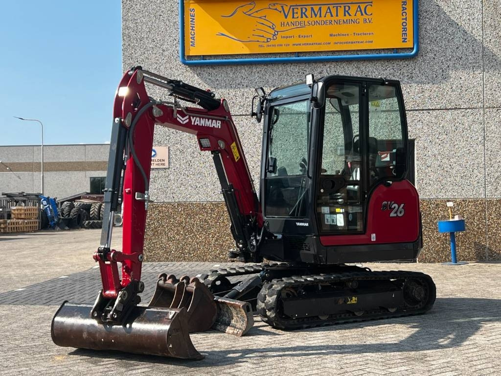 Yanmar SV26, quick bucket release, 294 hours, 2022! - Mini excavator: picture 1 Yanmar SV26, quick bucket release, 294 hours, 2022! - Mini excavator: picture 1