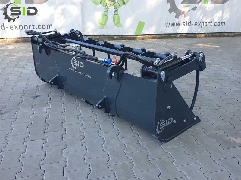 SID Greifschaufel Krokodilschaufel Silagegreifer S / Godet Crocodile BMS S / Grab bucket forged tines S 1,2 m - Clamshell bucket for Clamshell bucket: picture 5 SID Greifschaufel Krokodilschaufel Silagegreifer S / Godet Crocodile BMS S / Grab bucket forged tines S 1,2 m - Clamshell bucket for Clamshell bucket: picture 5