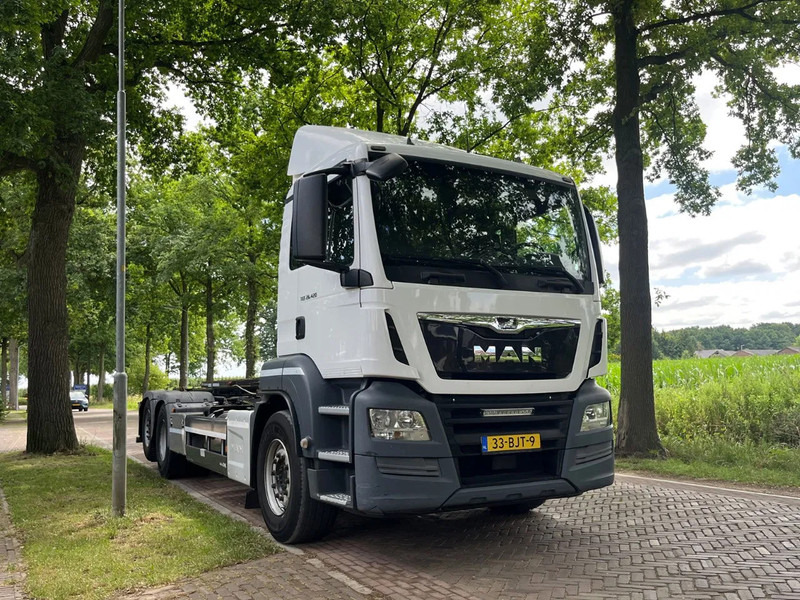 MAN TGS 26.420 CONTAINERSYSTEEM (kabels) MANUEL - Container transporter/ Swap body truck: picture 4 MAN TGS 26.420 CONTAINERSYSTEEM (kabels) MANUEL - Container transporter/ Swap body truck: picture 4