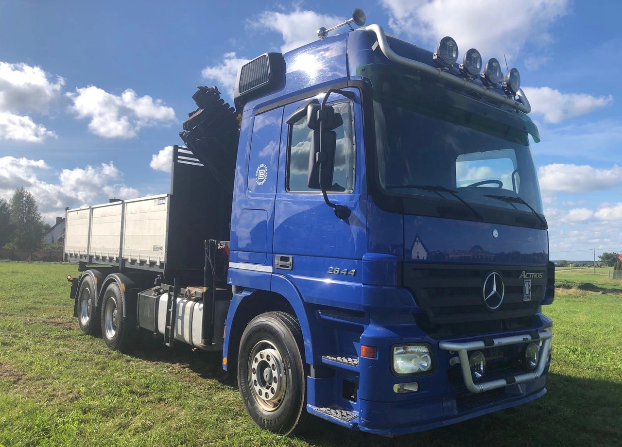 MERCEDES-BENZ ACTROS PALFINGER 29TON/M ENERGETYKA!! 6x6 6x4 - Crane truck: picture 1 MERCEDES-BENZ ACTROS PALFINGER 29TON/M ENERGETYKA!! 6x6 6x4 - Crane truck: picture 1