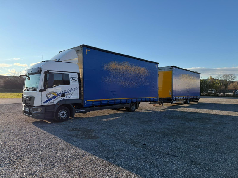 MAN 12.220 - Curtainsider truck: picture 3 MAN 12.220 - Curtainsider truck: picture 3