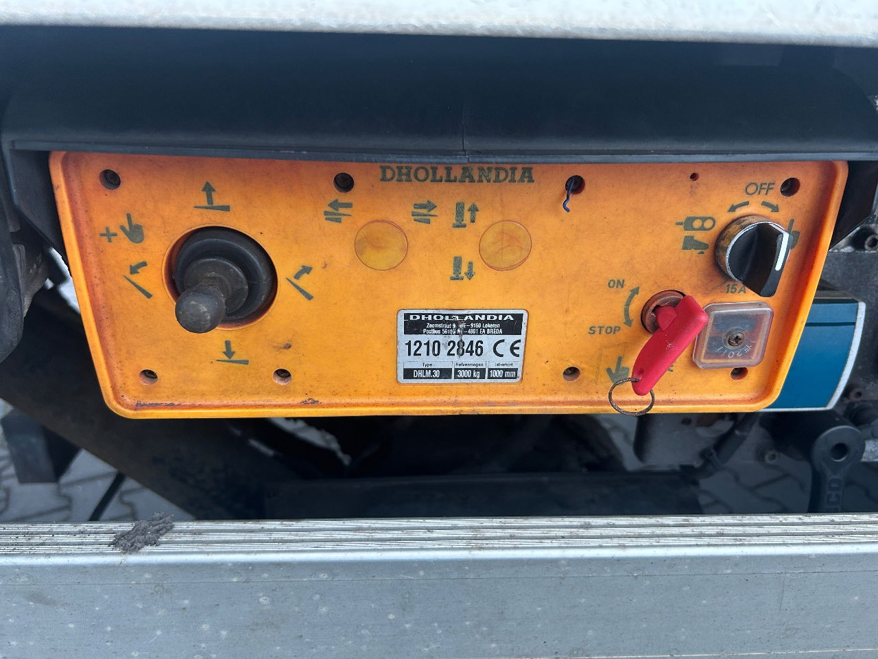 Closed box semi-trailer Diversen HTF citytrailer: picture 16