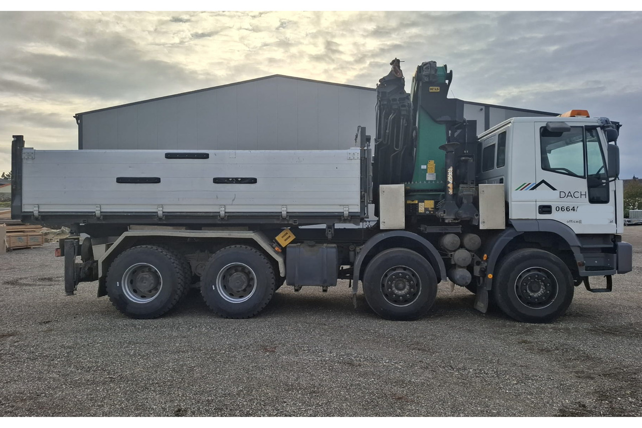 IVECO 480 EUROTRAKKER 8x4/TÜV/Palfinger PK 44002 G/MEILLER - Tipper, Crane truck: picture 2 IVECO 480 EUROTRAKKER 8x4/TÜV/Palfinger PK 44002 G/MEILLER - Tipper, Crane truck: picture 2
