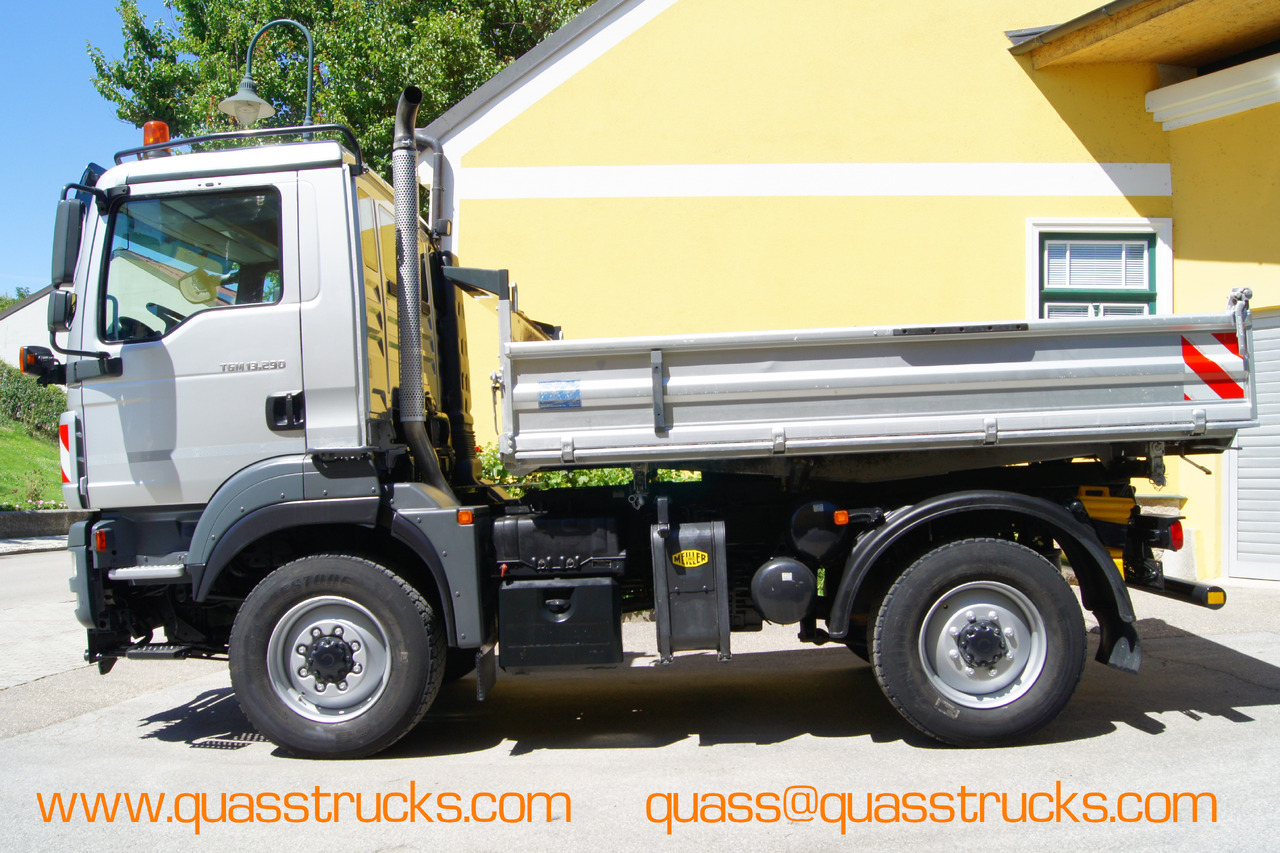 MAN TGM 13.290/4x4/TÜV/Euro 5/einzelbereift/Winterdienst/MEILLER - Snow removal vehicle: picture 2 MAN TGM 13.290/4x4/TÜV/Euro 5/einzelbereift/Winterdienst/MEILLER - Snow removal vehicle: picture 2