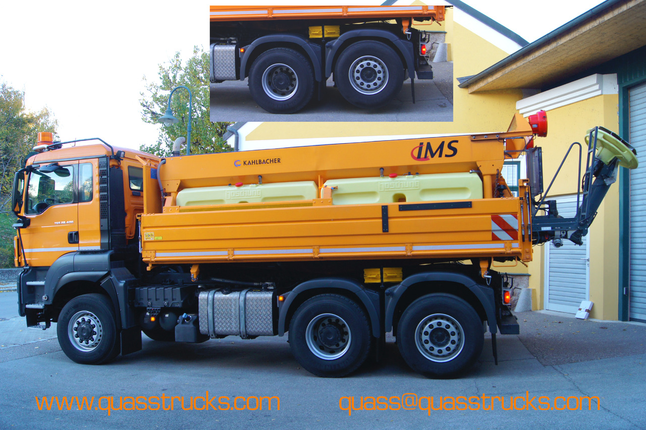MAN TGS 28.400 6x4-4 BL /Winterdienst/Streuer/Schneepflug - Snow removal vehicle: picture 2 MAN TGS 28.400 6x4-4 BL /Winterdienst/Streuer/Schneepflug - Snow removal vehicle: picture 2