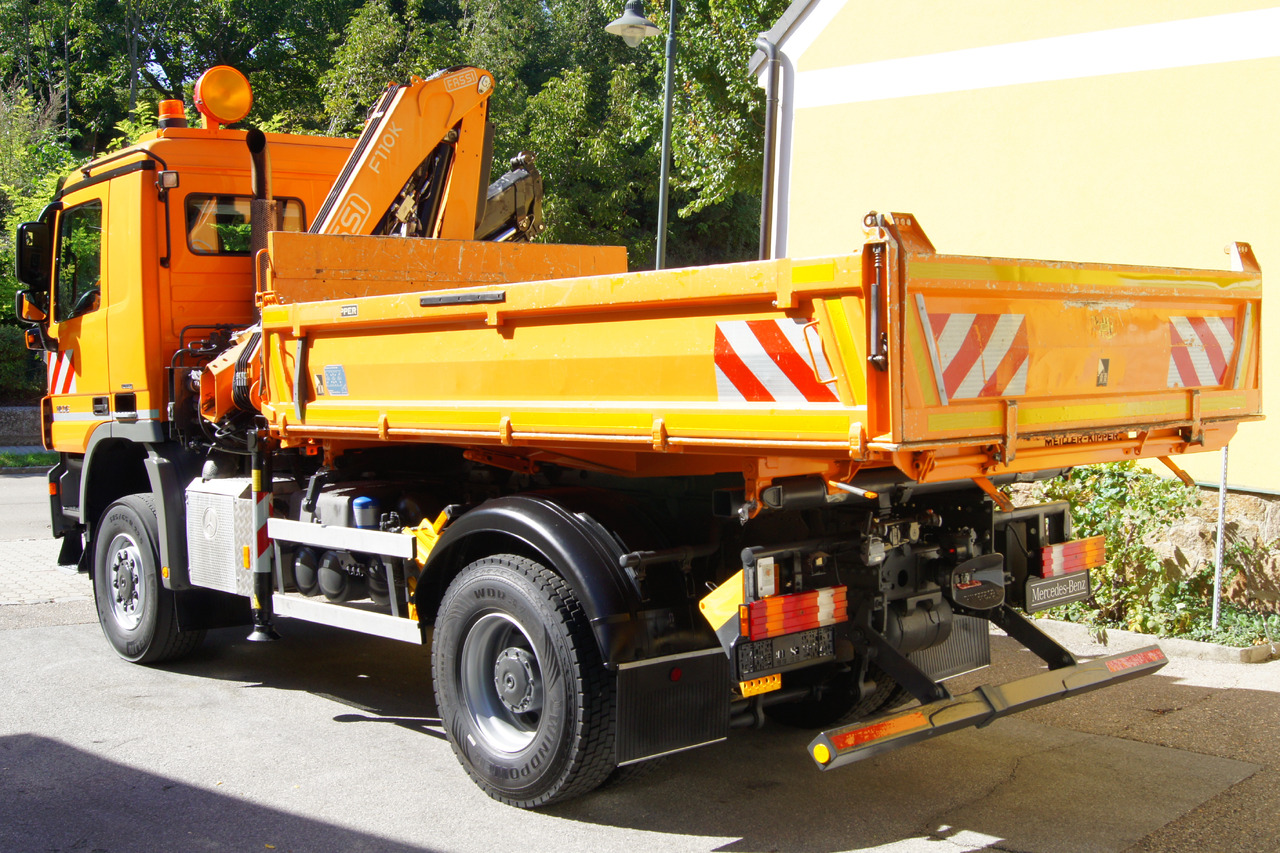 MERCEDES-BENZ ACTROS 1836 /4x4/TÜV/FASSI 110/MEILLER/Wechselsystem/Winterdienst - Crane truck: picture 3 MERCEDES-BENZ ACTROS 1836 /4x4/TÜV/FASSI 110/MEILLER/Wechselsystem/Winterdienst - Crane truck: picture 3