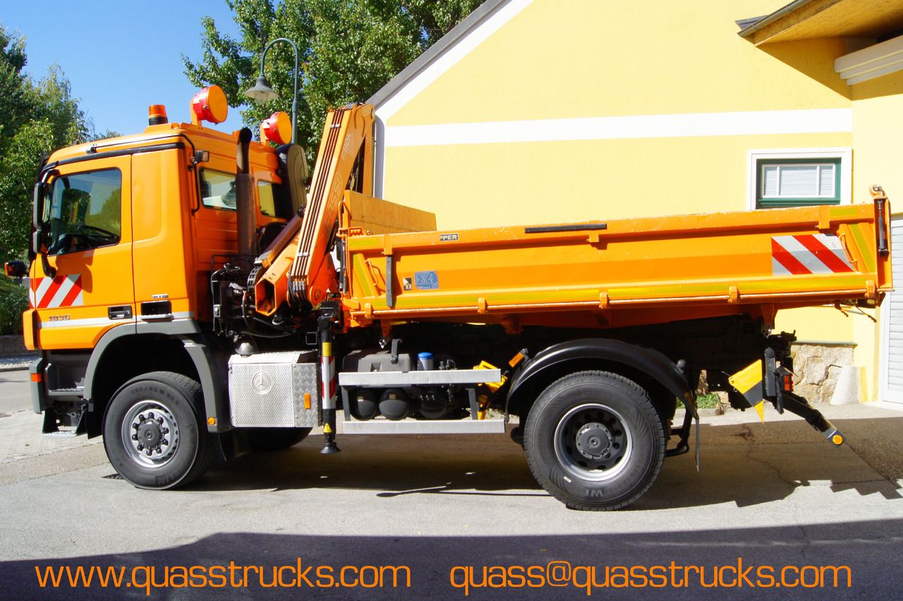 MERCEDES-BENZ ACTROS 1836 /4x4/TÜV/FASSI 110/MEILLER/Winterdienst/Wechselsystem - Snow removal vehicle: picture 2 MERCEDES-BENZ ACTROS 1836 /4x4/TÜV/FASSI 110/MEILLER/Winterdienst/Wechselsystem - Snow removal vehicle: picture 2