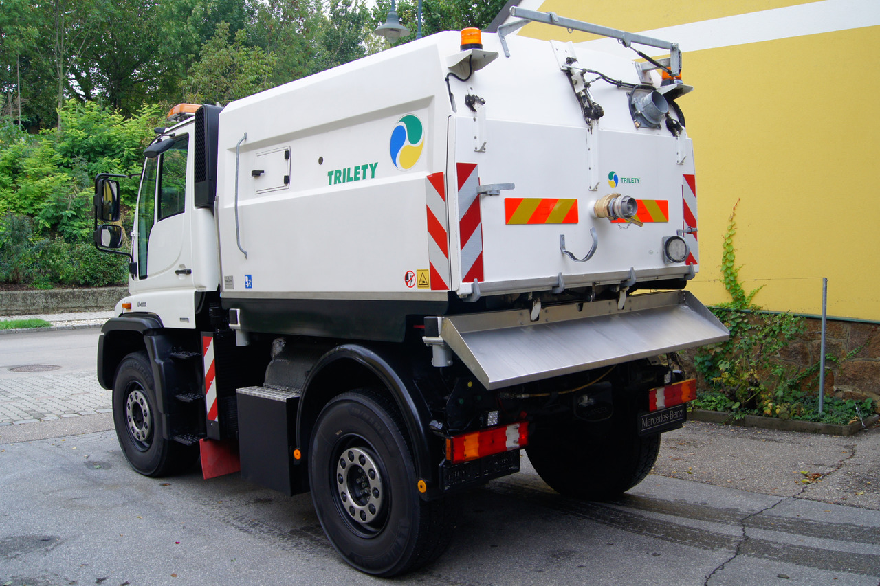 UNIMOG Unimog U400 + TRILETY Kehrmaschine/TÜV/EUR4/Leistungshydraulik - Road sweeper: picture 4 UNIMOG Unimog U400 + TRILETY Kehrmaschine/TÜV/EUR4/Leistungshydraulik - Road sweeper: picture 4