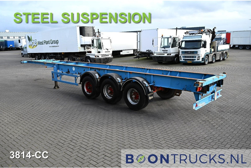 Blumhardt Cont.-Sal 40.24 E FIXED CHASSIS | 40ft * STEEL SUSPENSION * BPW / DRUM - Container transporter/ Swap body semi-trailer: picture 2 Blumhardt Cont.-Sal 40.24 E FIXED CHASSIS | 40ft * STEEL SUSPENSION * BPW / DRUM - Container transporter/ Swap body semi-trailer: picture 2