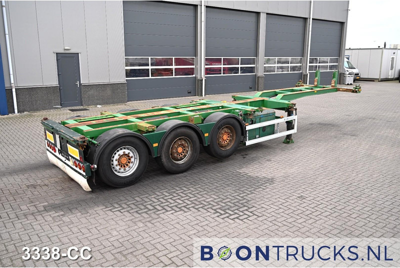 Broshuis 3UCC-39/45 2X20-30-40-45ft HC * LIFT AXLE * 2 x EXTENDABLE - Container transporter/ Swap body semi-trailer: picture 1 Broshuis 3UCC-39/45 2X20-30-40-45ft HC * LIFT AXLE * 2 x EXTENDABLE - Container transporter/ Swap body semi-trailer: picture 1