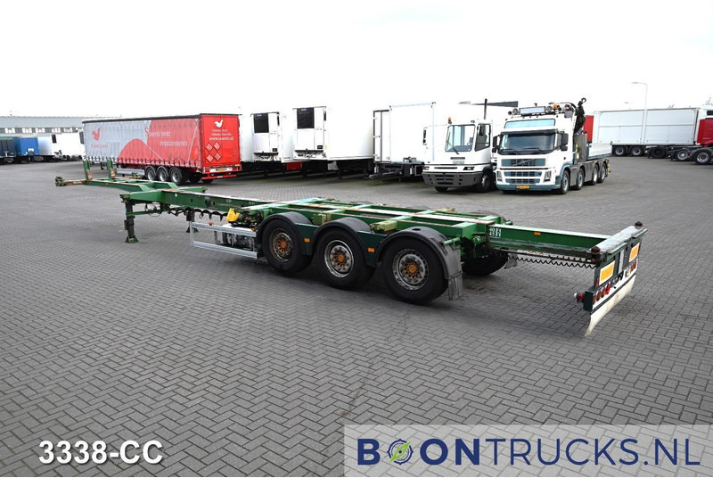 Broshuis 3UCC-39/45 2X20-30-40-45ft HC * LIFT AXLE * 2 x EXTENDABLE - Container transporter/ Swap body semi-trailer: picture 3 Broshuis 3UCC-39/45 2X20-30-40-45ft HC * LIFT AXLE * 2 x EXTENDABLE - Container transporter/ Swap body semi-trailer: picture 3