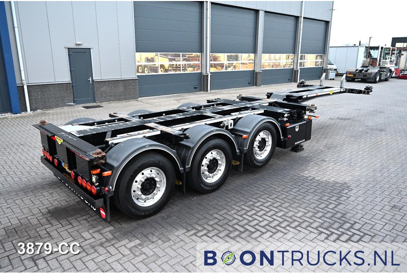 Container transporter/ Swap body semi-trailer Broshuis MFCC | 2x20-30-40-45ft HC * STUURAS * LIFTAS * CUSTOM OPBOUW * TOP!: picture 1