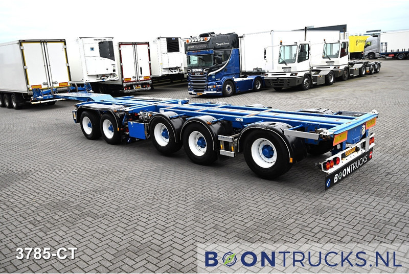 D-Tec CT-60-05D | 2x20-30-40-45ft HC * 3x STEERING * 4x LIFT AXLE * NL TRAILER - Container transporter/ Swap body semi-trailer: picture 3 D-Tec CT-60-05D | 2x20-30-40-45ft HC * 3x STEERING * 4x LIFT AXLE * NL TRAILER - Container transporter/ Swap body semi-trailer: picture 3