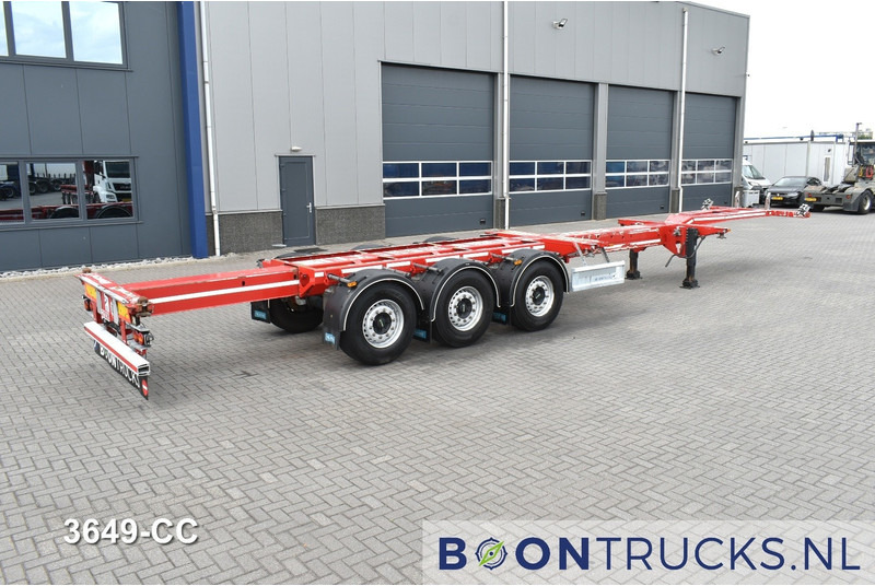 D-Tec FLEXITRAILER | 2x20-30-40-45ft HC * 2x LIFT AXLE * 2x EXTENDABLE * NL TRAILER * APK 09-2026 - Container transporter/ Swap body semi-trailer: picture 2 D-Tec FLEXITRAILER | 2x20-30-40-45ft HC * 2x LIFT AXLE * 2x EXTENDABLE * NL TRAILER * APK 09-2026 - Container transporter/ Swap body semi-trailer: picture 2
