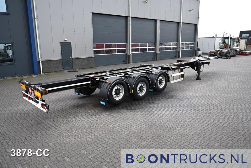 D-Tec FLEXITRAILER LS | 2x20-30-40-45ft HC * 2x LIFT AXLE * BPW / DISC * 2x EXTENDABLE - Container transporter/ Swap body semi-trailer: picture 2 D-Tec FLEXITRAILER LS | 2x20-30-40-45ft HC * 2x LIFT AXLE * BPW / DISC * 2x EXTENDABLE - Container transporter/ Swap body semi-trailer: picture 2