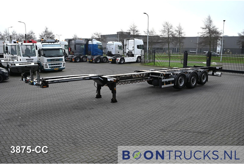 D-Tec FLEXITRAILER LS | 2x20-30-40-45ft HC * 2x LIFTAS * BPW / SCHIJF * APK 01-2027 - Container transporter/ Swap body semi-trailer: picture 4 D-Tec FLEXITRAILER LS | 2x20-30-40-45ft HC * 2x LIFTAS * BPW / SCHIJF * APK 01-2027 - Container transporter/ Swap body semi-trailer: picture 4