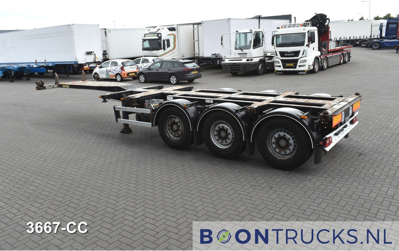 D-Tec FT-43-03V | 2x20-30-40-45ft HC * SAF / DISC * 2x EXTENDABLE - Container transporter/ Swap body semi-trailer: picture 3 D-Tec FT-43-03V | 2x20-30-40-45ft HC * SAF / DISC * 2x EXTENDABLE - Container transporter/ Swap body semi-trailer: picture 3