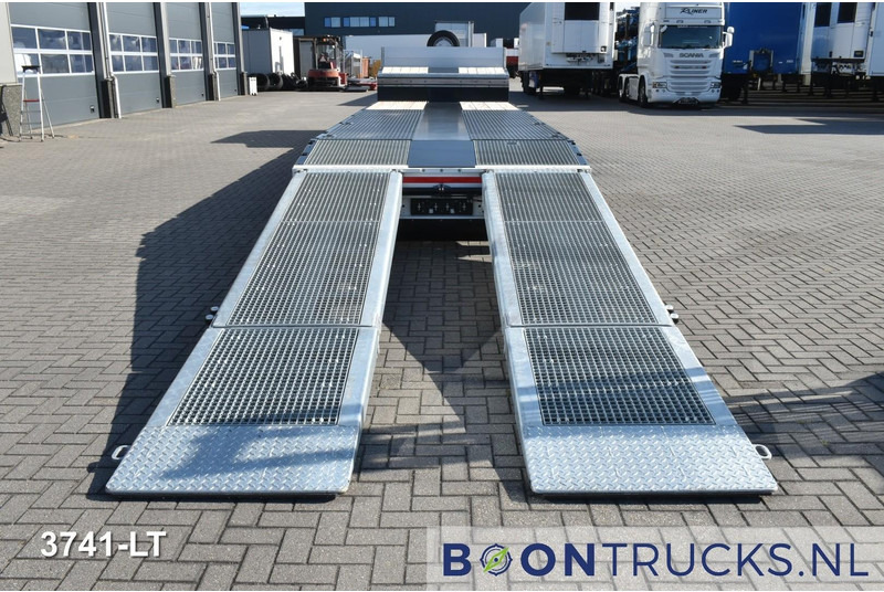 Low loader semi-trailer Faymonville MAX TRAILER 100 F-S43-1AAF NEW / UNUSED | 450 cm EXTENDABLE * 86cm HEIGHT * HYDR RAMPS * TRACKING AXLE: picture 8