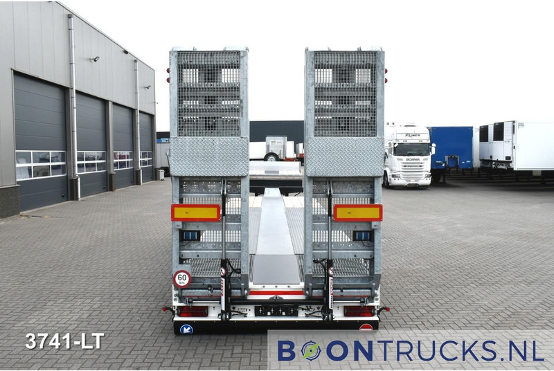 Low loader semi-trailer Faymonville MAX TRAILER 100 F-S43-1AAF NEW / UNUSED | 450 cm EXTENDABLE * 86cm HEIGHT * HYDR RAMPS * TRACKING AXLE: picture 7
