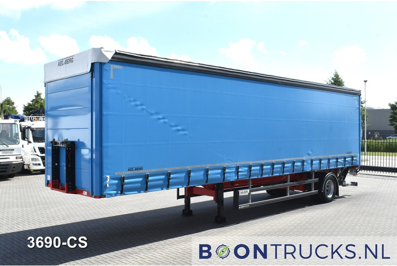 KEL-BERG D400V CITY 11M | TRIDEC STUURAS * 2.5 T LAADKLEP * HH VLOER * NIEUWSTAAT - Curtainsider semi-trailer: picture 5 KEL-BERG D400V CITY 11M | TRIDEC STUURAS * 2.5 T LAADKLEP * HH VLOER * NIEUWSTAAT - Curtainsider semi-trailer: picture 5