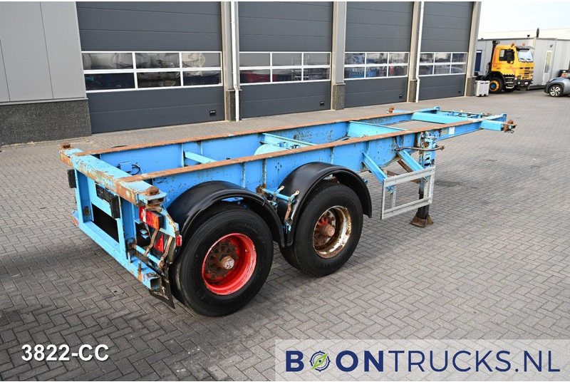 KOHLER CS 20/2 CHASSIS | 20ft * STEEL SUSPENSION * BPW / DRUM * 9x AVAILABLE - Container transporter/ Swap body semi-trailer: picture 1 KOHLER CS 20/2 CHASSIS | 20ft * STEEL SUSPENSION * BPW / DRUM * 9x AVAILABLE - Container transporter/ Swap body semi-trailer: picture 1