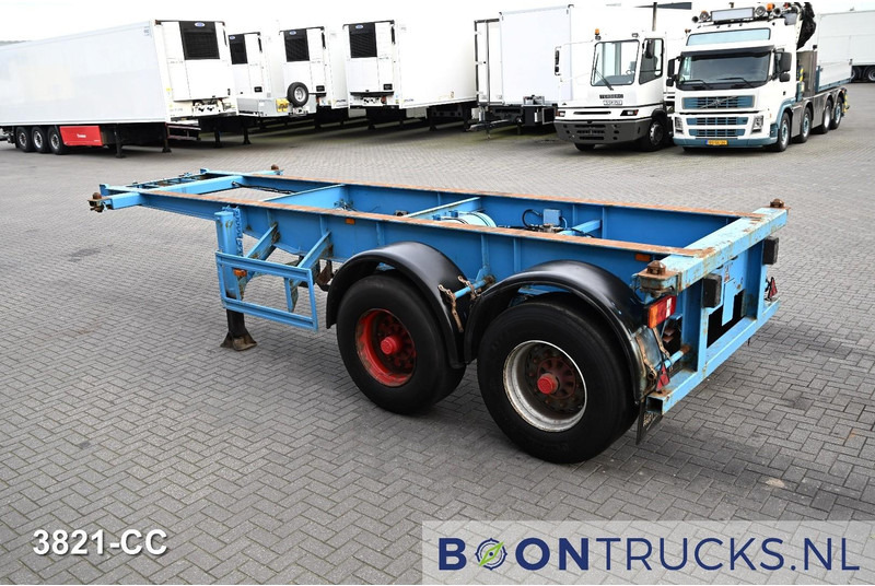 KOHLER CS 20/2 CHASSIS | 20ft * STEEL SUSPENSION * BPW / DRUM * 9x AVAILABLE - Container transporter/ Swap body semi-trailer: picture 2 KOHLER CS 20/2 CHASSIS | 20ft * STEEL SUSPENSION * BPW / DRUM * 9x AVAILABLE - Container transporter/ Swap body semi-trailer: picture 2