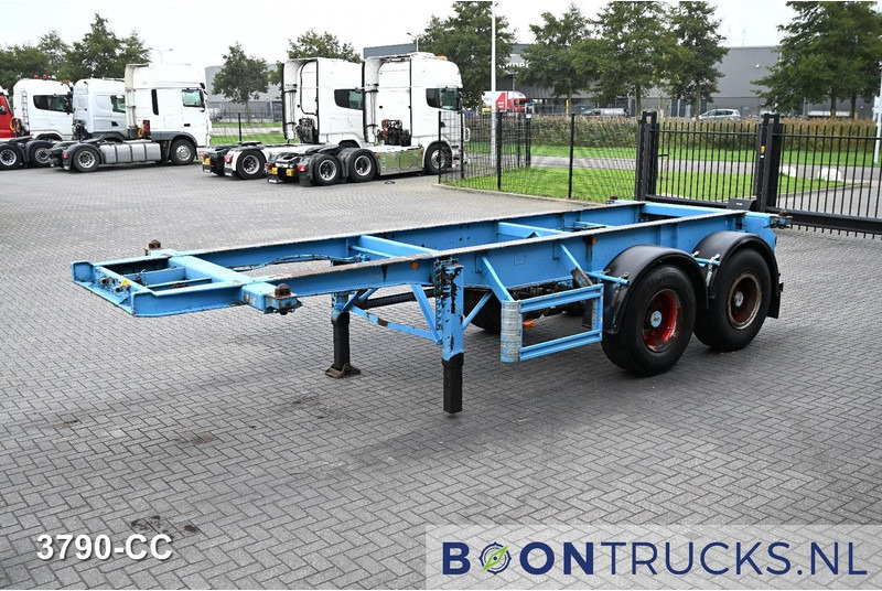 KOHLER CS 20/2 CHASSIS | 20ft * STEEL SUSPENSION * SAF / DRUM * 6x AVAILABLE - Container transporter/ Swap body semi-trailer: picture 4 KOHLER CS 20/2 CHASSIS | 20ft * STEEL SUSPENSION * SAF / DRUM * 6x AVAILABLE - Container transporter/ Swap body semi-trailer: picture 4